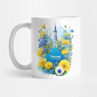 Ukraine Fights for Peace and Freedom Mug